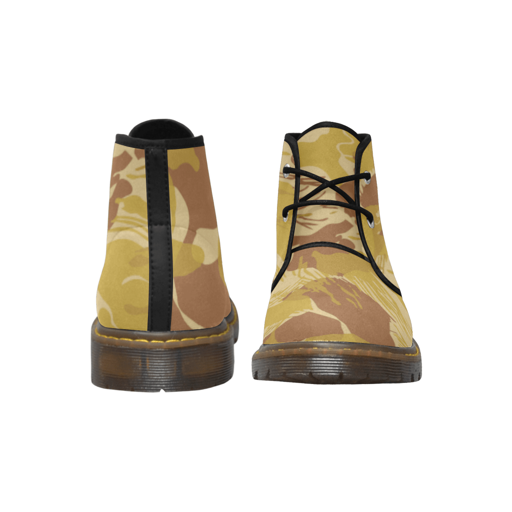 Rhodesian Brushstroke Arid Camouflage Men's Nubuck Chukka Boots ...