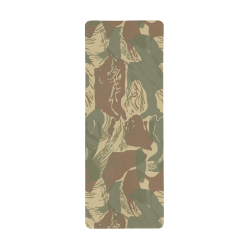 Alternative view of Rhodesian Brushstroke Camouflage v1 Extra Large Rectangle Mousepad (31"x12")
