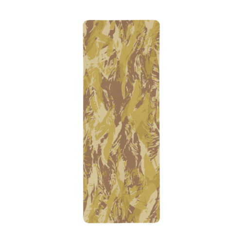 Alternative view of Rhodesian Brushstroke Fictional Arid Tigerstripes Camouflage Extra Large Rectangle Mousepad (31"x12")