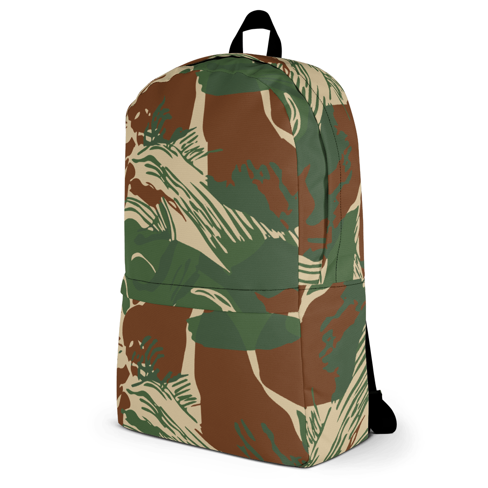 Rhodesian Brushstroke Camouflage v2b Backpack | Rhodesian Brushstroke