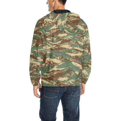 Alternative view of Rhodesian Brushstroke Fictional Tigerstripes Camouflage Quilted Windbreaker