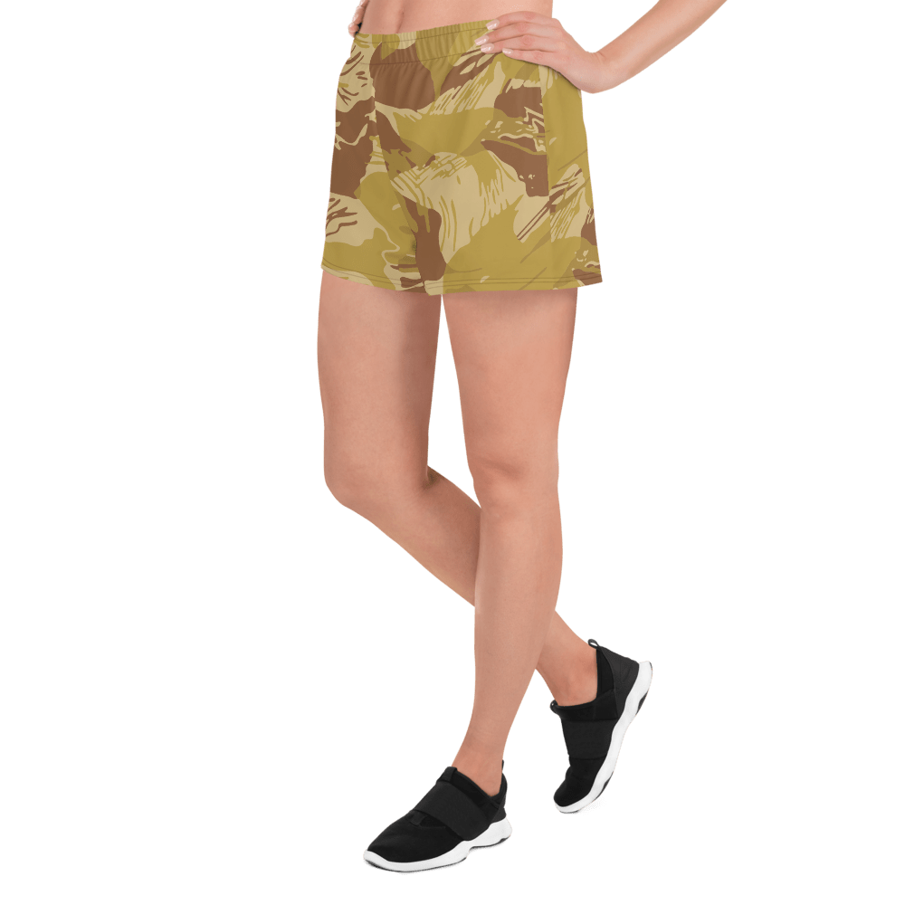 Download Rhodesian Brushstroke Arid Camouflage Women's Athletic ...