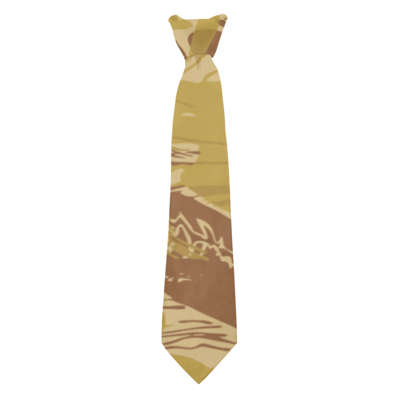 Rhodesian Brushstroke Camouflage Arid Neck Tie | Rhodesian Brushstroke
