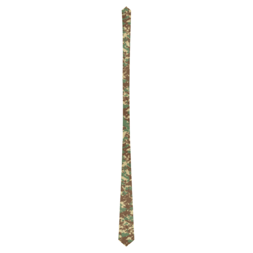 Alternative view of Rhodesian Brushstroke Camouflage Fictional Digital Neck Tie