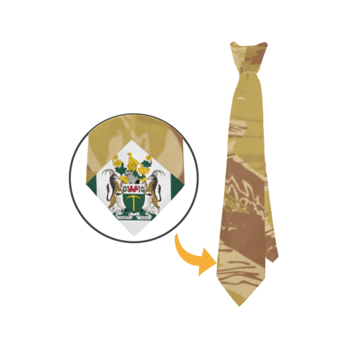 Rhodesian Brushstroke Camouflage Arid Neck Tie