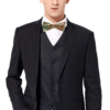 Rhodesian Brushstroke v2b Camouflage Custom Bow Tie - Image 2