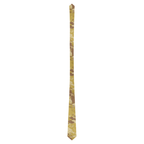 Alternative view of Rhodesian Brushstroke Camouflage Fictional Arid Tigerstripes Neck Tie