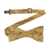 Rhodesian Brushstroke Fictional Arid Digital Camouflage Custom Bow Tie