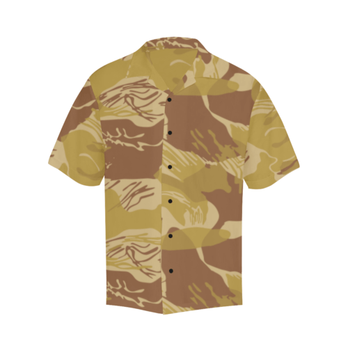 Rhodesian Brushstroke Arid Camouflage Hawaiian Shirt | Rhodesian ...