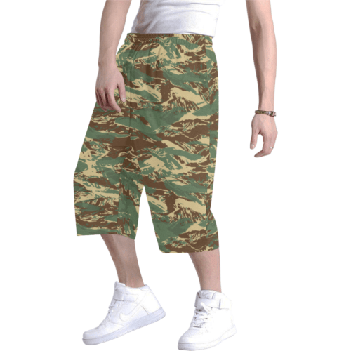 Alternative view of Rhodesian Brushstroke Camouflage fictional Tigerstripes Baggy Shorts