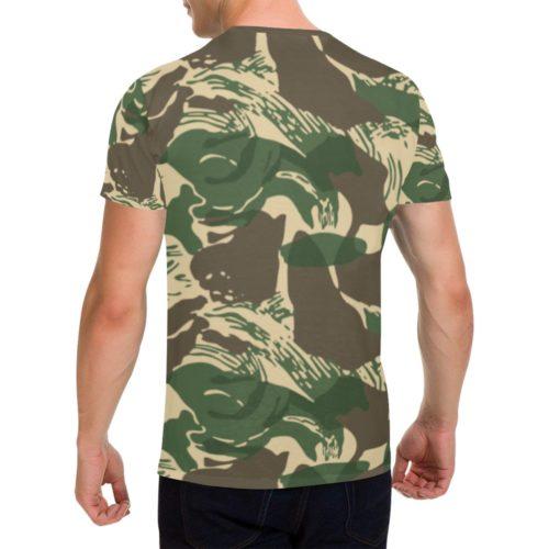 Alternative view of Rhodesian Brushstroke Camouflage v4 T-Shirt for Men