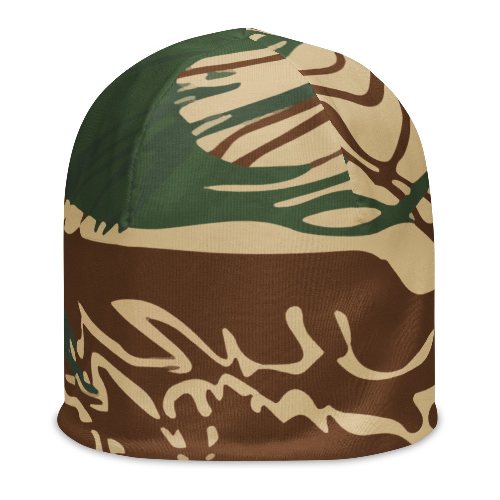 Rhodesian Brushstroke Camouflage v2b Beanie Hat