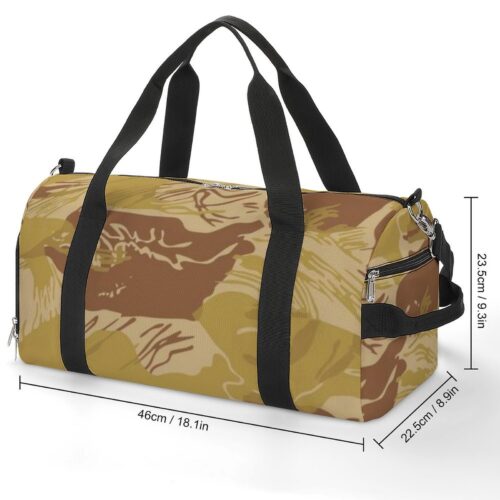Alternative view of Rhodesian Brushstroke Camouflage Arid Duffle bag