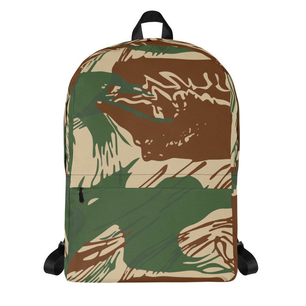 Rhodesian Brushstroke Camouflage v2b Backpack | Rhodesian Brushstroke