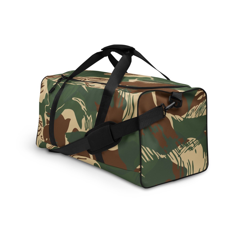 Rhodesian Brushstroke Camouflage v2b Duffle bag | Rhodesian Brushstroke