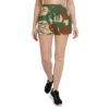 Rhodesian Brushstroke Camouflage v2b Women's Premium Athletic Shorts