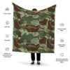 Rhodesian Brushstroke Camouflage v3 Recycled polyester fabric