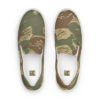 Rhodesian Brushstroke Camouflage v1 Men’s slip-on canvas shoes