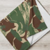 Rhodesian Brushstroke Camouflage v2 Throw Blanket