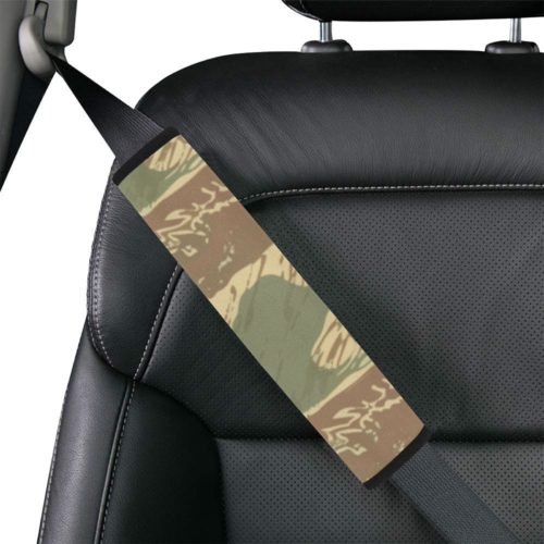 Alternative view of Rhodesian Brushstroke Camouflage v1 Car Seat Belt Cover 7'' x 8.5", 10" or 12.6'' (Pack of 2)