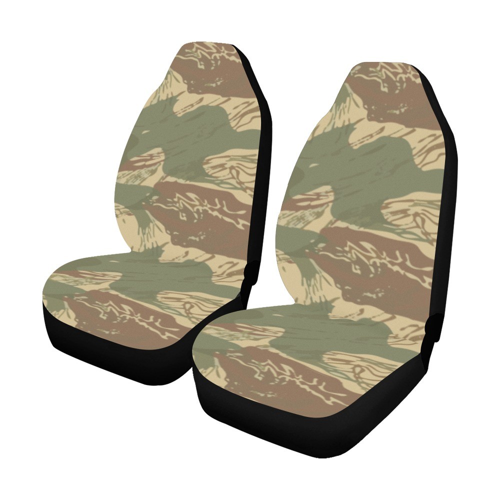 Rhodesian Brushstroke Camouflage v1 Car Seat Cover (Set of 2