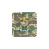Rhodesian Brushstroke Camouflage v4 Square Coasters 1,2,4,6,8 and 10 packs