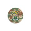 Rhodesian Brushstroke Camouflage v2 Round Coasters 1,2,4,6,8 and 10 packs