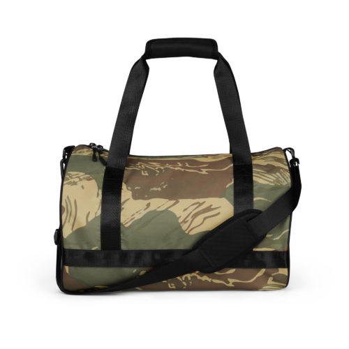 Rhodesian Brushstroke Camouflage v1 gym bag