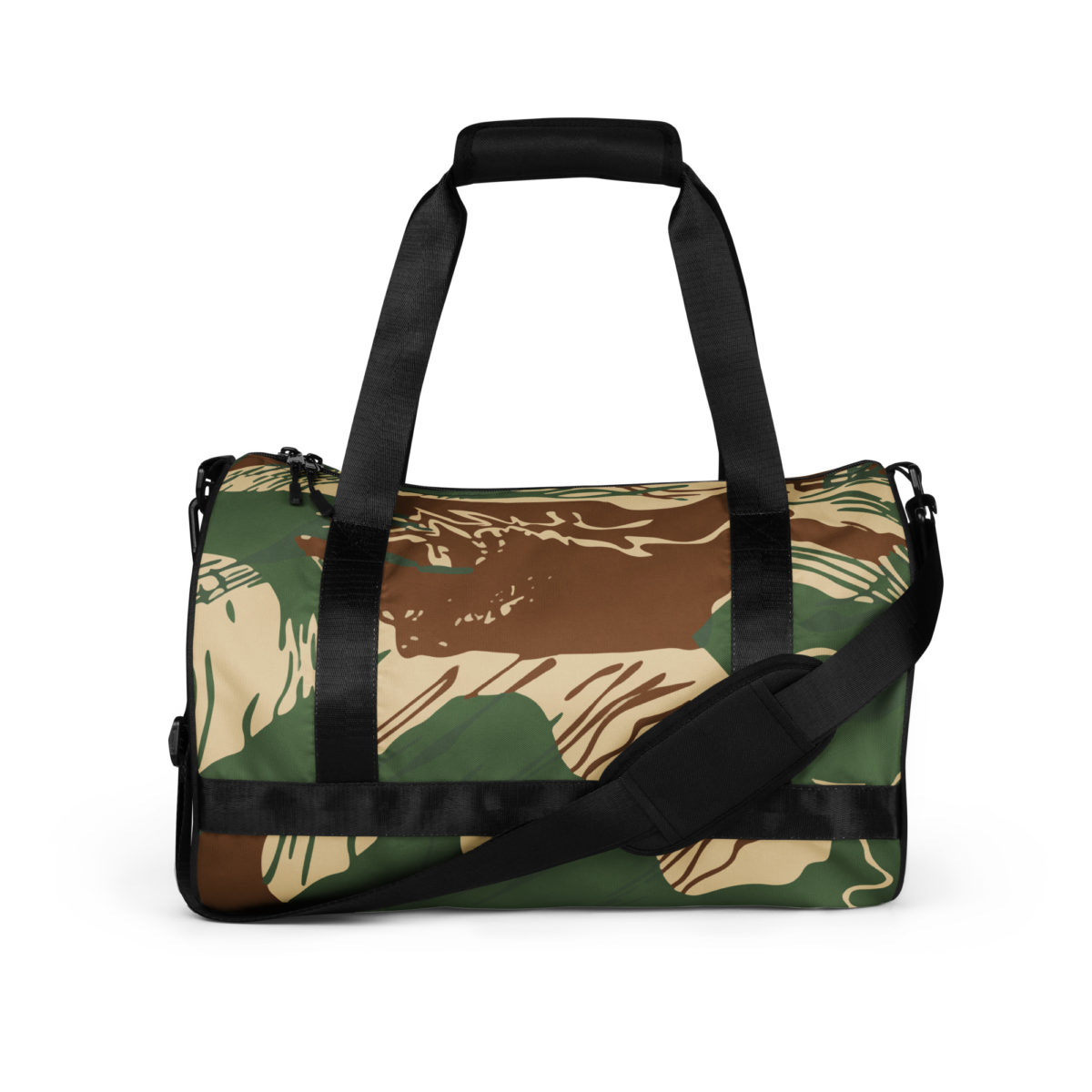 Rhodesian Brushstroke Camouflage v2b gym bag