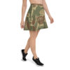 Rhodesian Brushstroke Camouflage v1 Skater Skirt