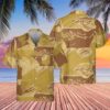 Rhodesian Brushstroke Arid v1 Camouflage Pocket Hawaiian Shirt