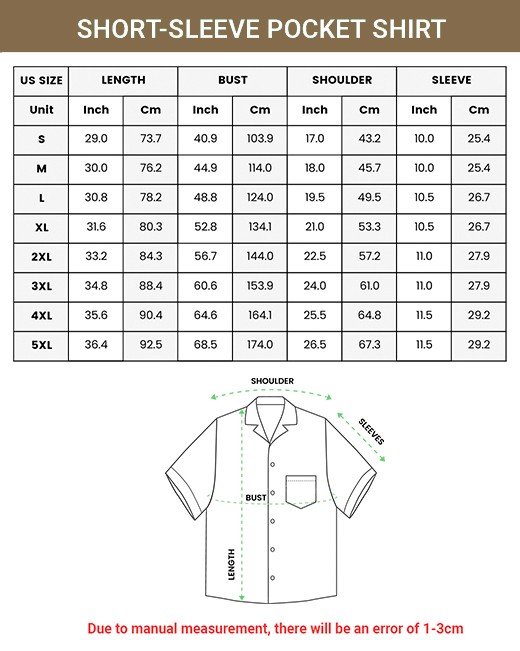 Rhodesian Brushstroke Arid V5 Short-sleeve Pocket Shirt | Rhodesian ...