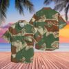 Rhodesian Brushstroke camouflage v2b Shoulder Strap Pocket Shirt