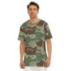 Rhodesian Brushstroke Camouflage v3 O-Neck T-Shirt | 190GSM Cotton