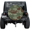 Rhodesian Brushstroke Camouflage v3 Tire Cover