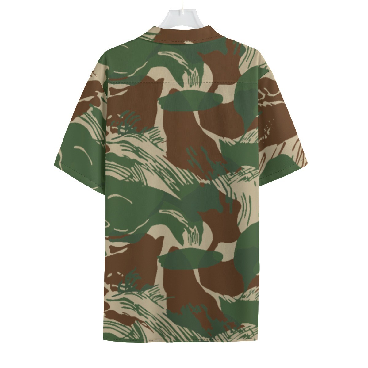 Rhodesian Brushstroke Camouflage v2 Hawaiian Shirt | Rhodesian Brushstroke