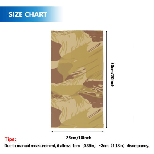 Alternative view of Rhodesian Brushstroke Arid Neck Gaiter