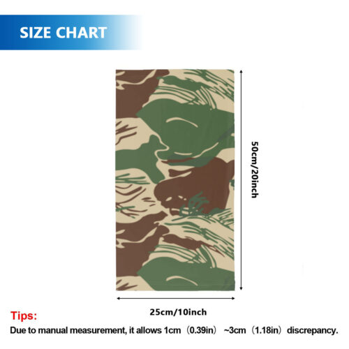 Alternative view of Rhodesian Brushstroke v2 Neck Gaiter