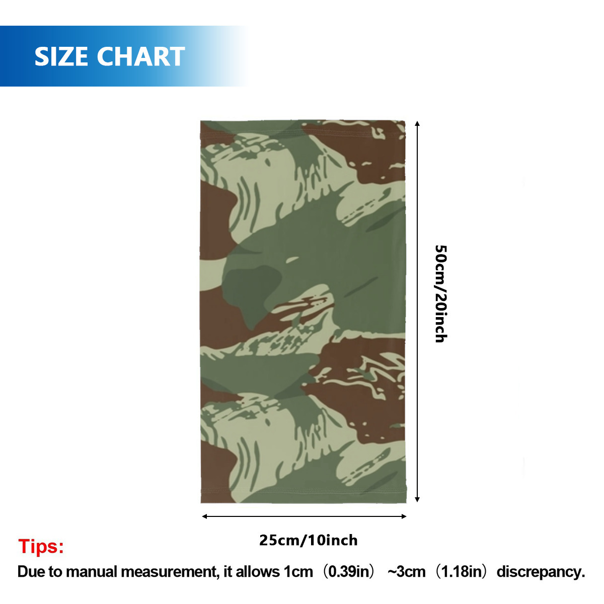 Rhodesian Brushstroke v3 Neck Gaiter - Image 2