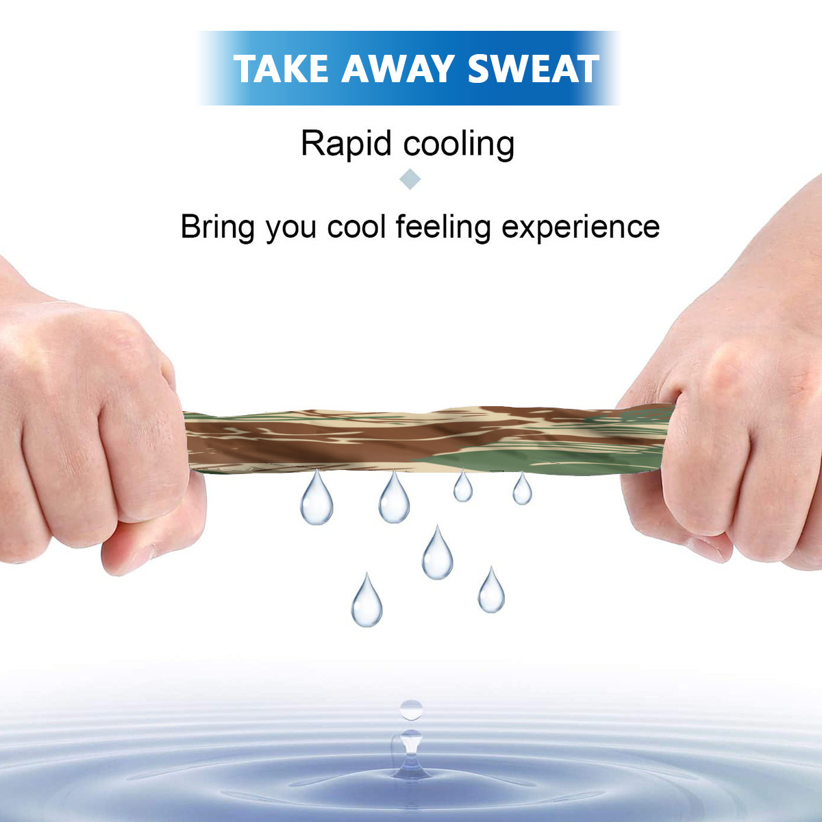 Rhodesian Brushstroke v2b Neck Gaiter - Image 5